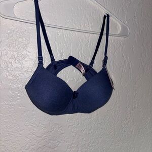 Salient Blue Padded Bra